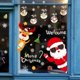 thumbnail image 1 of Juego de pegatinas de Feliz Navidad para ventana, árbol de Navidad, alce, Papá Noel, decoraciones navideñas para el hogar, adorno de Navidad, regalo, 2024, 1 Juego, 1 of 4