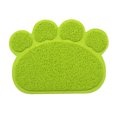 thumbnail image 1 of Tapis de Litière pour Chat PVC Antidérapant en Forme de Patte, 1 of 1
