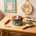 thumbnail image 6 of Pet Food Can Lids Reusable Cat Dog Wet Food Cover, Airtight Airtight Proof Can Topper for Refrigerated Storage, Holiday Souvenir Can Sealer for Pet Food Freshness, 3.54" x 3.93", KTFgvq, 6 of 6