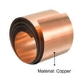 thumbnail image 3 of Uxcell Copper Thin Foil Roll Sheet, 0.15x50x1000mm Pure Copper Foil Sheet Roll Copper Strip, 3 of 6
