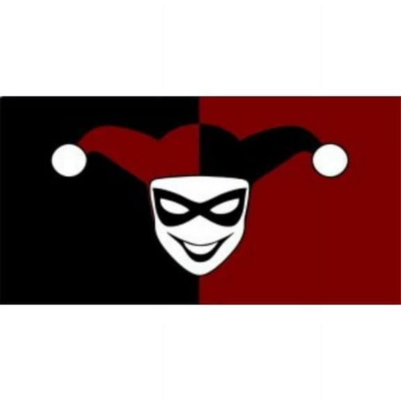Harley Quinn Face Photo License Plate