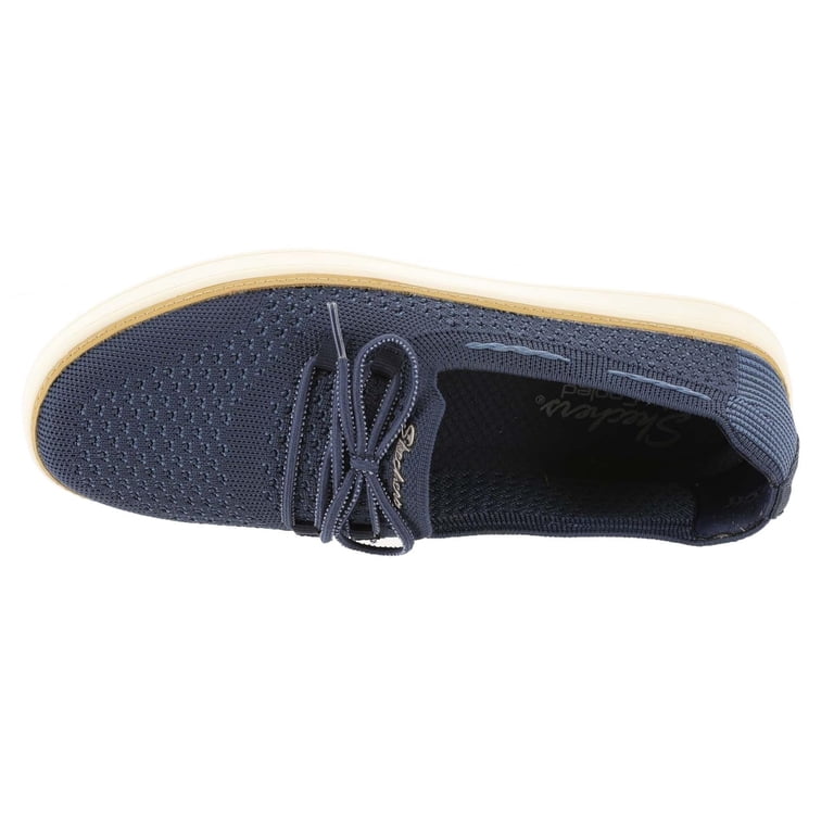 skechers dress knit Skechers Men's Slip-ins: Rovino Lite - Dress in Knit Sneaker | Size 11.0 Wide | Black | Synthetic/Textile