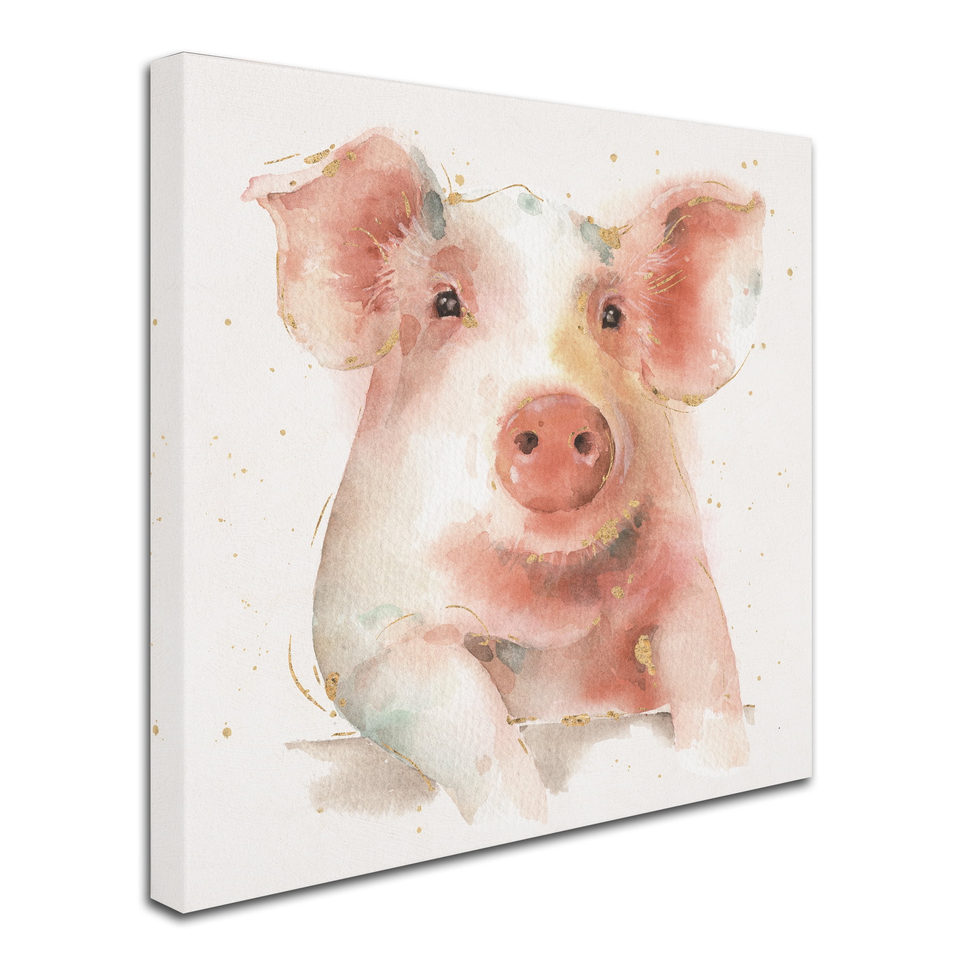 Trademark Fine Art 'Farm Friends III' Canvas Art by Lisa Audit