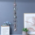thumbnail image 6 of 7 Chakra Dream Catcher Wall Hanger Decor,Large Meditation Wall Hanging Ornament 7 Chakra Rough Stone Feng Shui Increase Luck Ornaments for Home Decoration Window Decor, 6 of 8