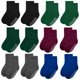 thumbnail image 1 of Calcetines para bebé Jealkip Cotton Crew con agarre antideslizante, paquete de 12 unidades, unisex, 1 of 7