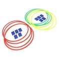 thumbnail image 4 of Hoop Ring with Connector Toy, Colorful Plastic Sensory Training Hoop  for Home Outdoor, 4 of 7