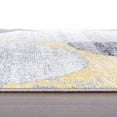 thumbnail image 3 of World Rug Gallery Modern Geometric Design Area Rug - YELLOW 5' X 7', 3 of 8