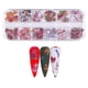 thumbnail image 5 of 1 caja de 12 rejillas, navideñas para decoración de uñas, calcomanías para uñas DIY, decoraciones para mujeres, , manicura - Navidad 02 Macarena pegatinas de uñas, 5 of 6