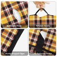 thumbnail image 6 of Yellow Brown Checkerboard Yellow Pattern Toddler Nap Mat for Kid Preschool Daycare, Kid Sleeping Mat Bag, Toddler Sleeping Bag with Pillow, 6 of 6