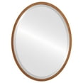 thumbnail image 1 of Miroir Ovale Encadré London - Or Coucher de Soleil - 21 Pouces x 25 Pouces, 1 of 7