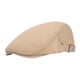thumbnail image 2 of Gorra Plana de Malla Jinwen para Hombre Sombrero de Pintor Ajustable Beige 55 cm-60 cm, 2 of 8