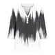 thumbnail image 5 of Xuyuer Women's Casual Plus Size Printed 3/4 Sleeve V-Neck Blouse Fashionable And Comfortable Top, 5 of 5