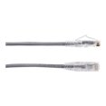 thumbnail image 4 of Black Box Slim-Net - Patch cable - RJ-45 (M) to RJ-45 (M) - 4 ft - UTP - CAT 6 - booted, molded, stranded - gray, 4 of 4