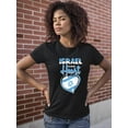 thumbnail image 2 of Israel Is In My Heart T-shirt Male's -SmartPrintsInk Designs, 2 of 4