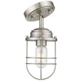 thumbnail image 2 of Beaumont Lane Steel Nautical Semi Flush Mount in Pewter, 2 of 4