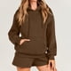 thumbnail image 4 of Sudadera Conjunto de chándal de 2 piezas para mujer, traje de chándal cómodo y holgado a la moda Kuymtek Café T M para Mujer, 4 of 7