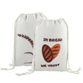 thumbnail image 3 of 2 Pcs Sacs à Pain en Lin pour Pain Maison Conteneur à Pain Réutilisable Sacs de Rangement à Cordon Grand Sac de Conservation en Lin Réutilisable Sacs à Pain Imprimés pour Stockage de Pain Cadeaux pour Boulangers 16x12 Pouces, 3 of 10