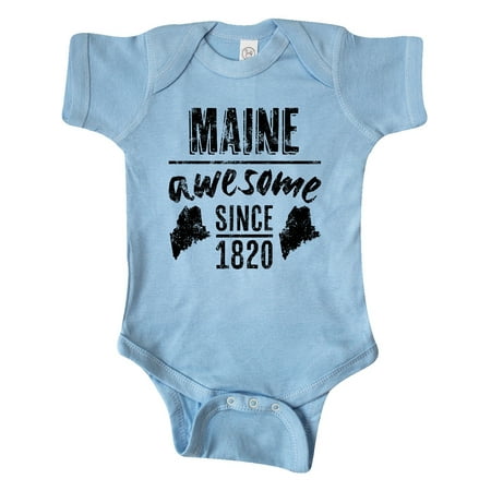 

Inktastic Maine Awesome Since 1820 Gift Baby Boy or Baby Girl Bodysuit