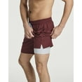 thumbnail image 5 of Real Essentials 3 Pack: Men's 7" 2 in 1 Swim Trunks with Compression Liner - Quick Dry Bathing Suit Swimwear Board Shorts, 5 of 6