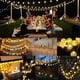 thumbnail image 3 of Globo solar de luces de Navidad, 21 pies, 30 luces LED de globo solar, cadena de luces al aire libre, impermeable, de cristal, bola de burbujas, luces para patio, jardín, pérgola, cenador, bistró, fiesta, blanco cálido BANYUO Electrónica, 3 of 6