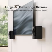 Surround Sound Systems Home Theater System - 800 Watts Peak Power 6.5 Subwoofer 5.1/2.1 Wired Stereo Speakers