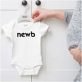 thumbnail image 5 of Newbie Slang Funny Cute New Babies Romper Boys or Girls Infant Baby Brisco Brands 24M, 5 of 6
