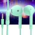 thumbnail image 1 of Wired Earphone, Headphone HiFi Sound 95dB Sensitivity High Resolution Plug And Play  For Computer For Mobile Phone, 1 of 8