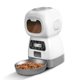thumbnail image 2 of Alimentador automático para mascotas, soporte de sincronización, grabación de voz, dispensador de comida para perros y gatos con ventana transparente para interior, 2 of 8