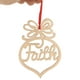 thumbnail image 3 of 6 unids De Madera Colgante de Navidad Joy Alegría Fe Noel Love Hope Diseño Colgantes de Navidad Árbol de Navidad Decoración de Año Nuevo, 3 of 5