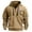 Khaki, variant on LOVZFMLL Sweatshirt for Men, Printed Outdoor Workout Athletic Hoodies Half-Zip Pullover Tops Fall Clothes with Multi-Pocket