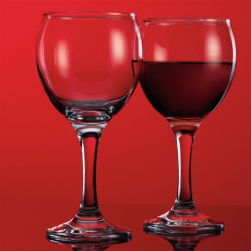 Home Essentials and Beyond Red Wine Glass (Set of 4) - Walmart.com