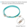 thumbnail image 4 of Unique Bargains Câble de Patch Fibre 2 Mètres 6.5 Pieds Multimode LC-LC OM4 LSZH Fibre Optique Vert pour Récepteur 1Pcs, 4 of 6