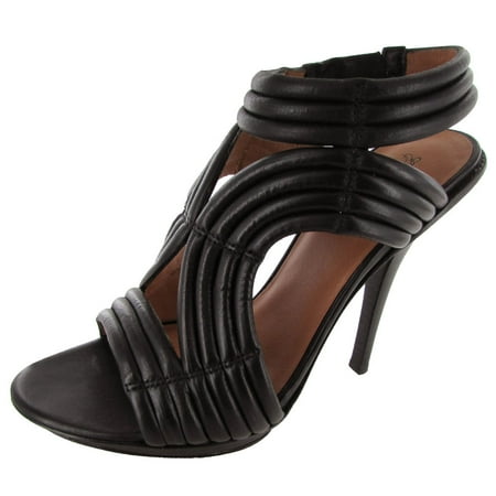 

Elizabeth And James Womens E-Star Platform Pump Shoe Black Leather US 10