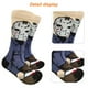thumbnail image 2 of 2uds. Calcetines de tubo casuales de Halloween Calcetines de terror transpirables para vestido de fiesta de disfraces (12), 2 of 3