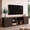 Walnut Brown, variant on Hvoonc 70" Fluted TV Stands for Living Room with Storage, Faux Marble Top, Modern Wood Television Console for 65-80" TVs, Large Entertainment Center, Natural Oak
