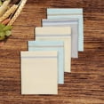 thumbnail image 4 of Caruso Italy Men's Premium 100% Pure Cotton Handkerchief Light Base with Colored Border - Pack of 5, 4 of 5