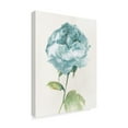 thumbnail image 2 of Trademark Fine Art 'Antique Floral on Cream II Blue' Canvas Art by Wild Apple Portfolio, 2 of 4