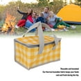 thumbnail image 4 of Bolso de picnic aislado Bolso de refrigerador de refrigerador portátil portátil para picnics al aire, 4 of 7