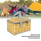 thumbnail image 4 of Bolsa De Picnic Aislada, Bolso De Refrigerador Plegable Reutilizable Para Bebida De Comida Fría Caliente, Con Tela De Oxford A Prueba De Salpicaduras Para Acampar Al Aire, 4 of 7