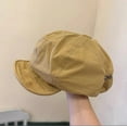 thumbnail image 1 of LinYooLi Summer Version Of Retro Flowers Embroidered Forward Hat Girl Out Of The Street To Show Face Small Versatile Fashionable Beare Hat, 1 of 9