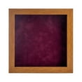 thumbnail image 3 of 4x4 Shadow Box Frame Light Brown Wood | With a 3/4" Usable Display Depth | Includes a Dark Berry, 3 of 6