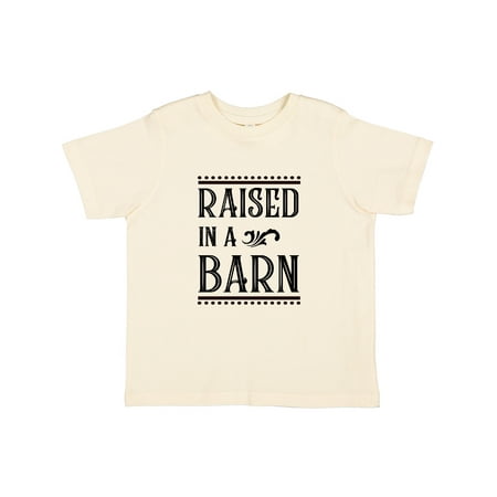 

Inktastic RAISED in a BARN Gift Toddler Boy or Toddler Girl T-Shirt