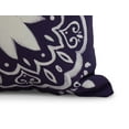 thumbnail image 2 of Simply Daisy, 16 x 16Inch, Cuban Tile 1, Geometric Print Pillow, Purple, 2 of 2