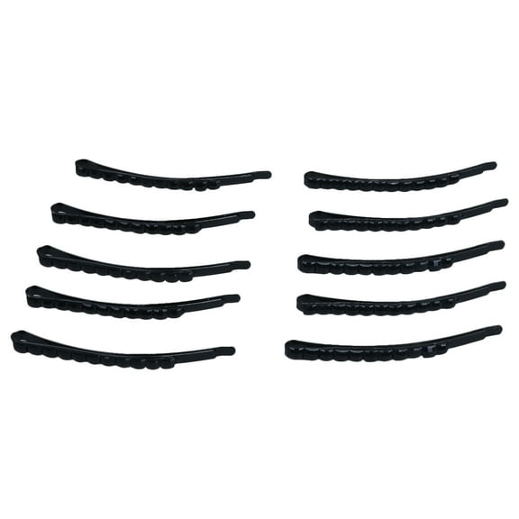 HOOWIFFY Set of 60 Black Rhinestone Bobby Pins, Hair Clips for Women, Stylish Hair Accessories for Everyday Use
