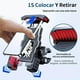 thumbnail image 4 of Accesorios para coche Soporte para teléfono de motocicleta Soporte para teléfono de bicicleta eléctrica Soporte para teléfono de bicicleta Soporte para teléfono antichoque Soporte de plástico para tel, 4 of 6