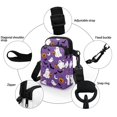 thumbnail image 5 of XYZCANDO Purple Ghost Cellphone Purses with Crossbody Strap Mini Cross Body Handbags for Kids Girls Cute Cellphone Purse for Travel Shop Mini Crossbody Handbag Small Lightweight Wallet Money Bag, 5 of 7