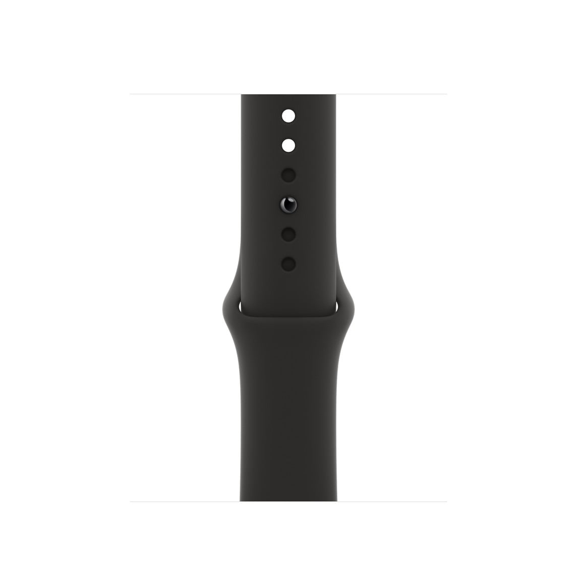 Restored Apple Watch Series 6 40mm (GPS + Cellular) Space Gray Aluminum Case - Black Sport Band Good