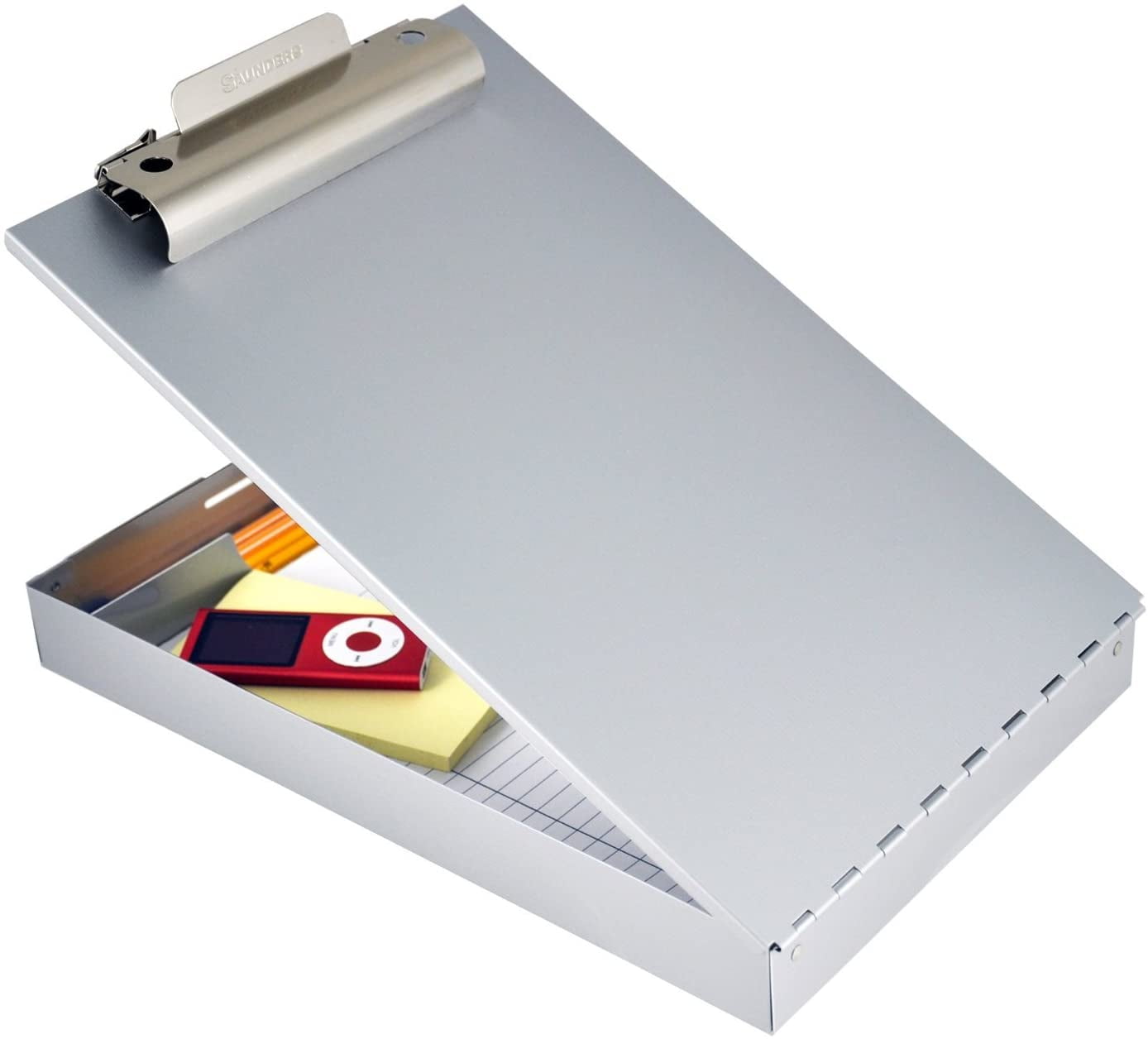 Saunders Recycled Aluminum RediRite™ Storage Clipboard, Legal Size, 8.
