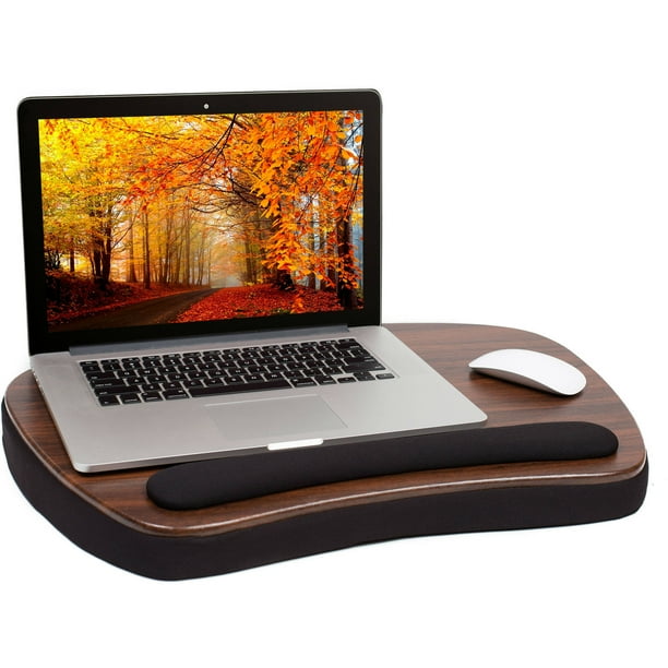 Sofia+Sam Oversized Memory Foam Lap Desk with Wrist Rest, Black ...