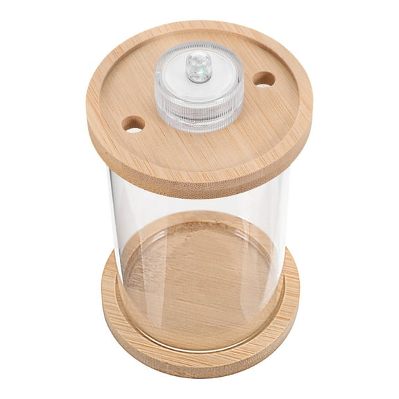 CIMAXIC Fish Bowl with Lid for Different Occasions Transparent Glass 1Pcs